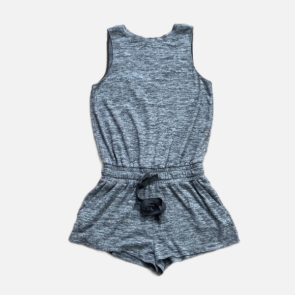 Aritzia Wilfred Free Izabel Romper Shorts Tie Waist Jersey Knit Size XS Beach - Picture 2 of 8